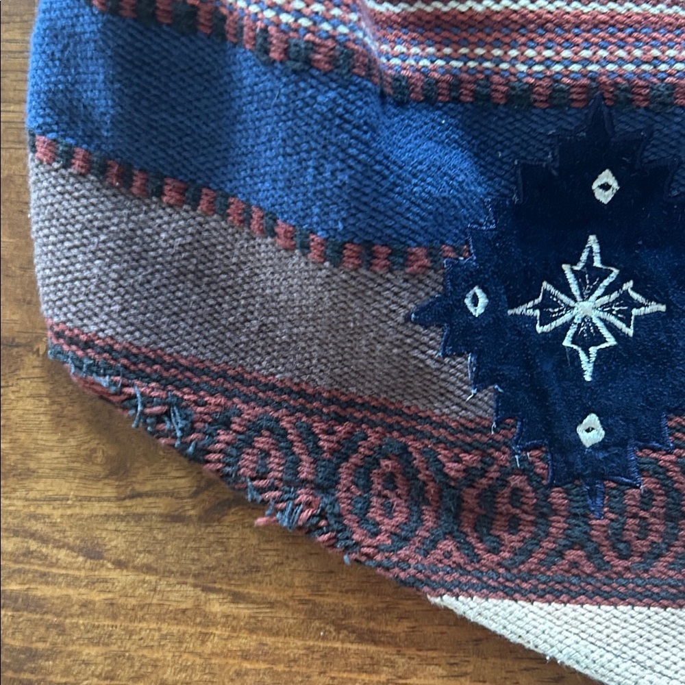 J. GEE Southwestern Boho Vest, Vintage Tribal Western women’s size 2X​​ - Picture 9 of 10